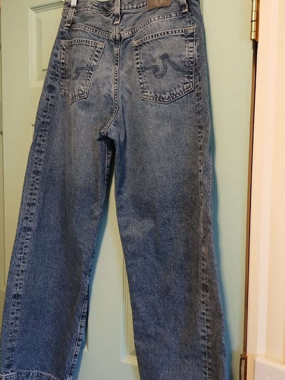AG Hattie High-Rise Barrel Jeans 27 4 - Picture 8 of 11